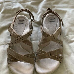 Earth Origins Women's Tan Sandals